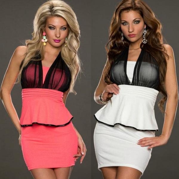 Xmas Women Long Sleeve Club Evening Bodycon Party Cocktail Slim Mini